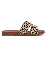 Mia Women's Poet Round Toe Flat Sandals