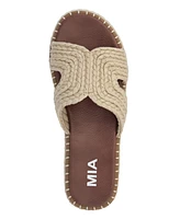 Mia Women's Sirah Slip-On Flat Sandals