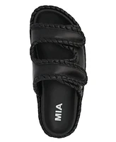 Mia Women's Gemi Double Strap Slip-On Sandals