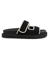 Mia Women's Gabri Double Strap Slip-On Slide Sandals