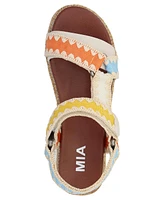 Mia Women's Malti Flatform Round Toe Sandals