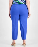 Tahari Asl Plus Classic Ankle Pants