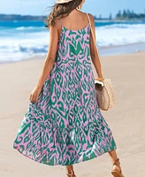 Cupshe Women's Soho Abstract Maxi Beach Dress