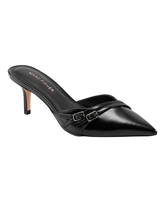 Marc Fisher Women's Amilia Kitten Heel Mule Pumps