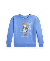 Polo Ralph Lauren Toddler and Little Girls Bear Terry Sweatshirt