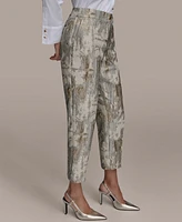 Donna Karan New York Women's Metallic Ankle Pants