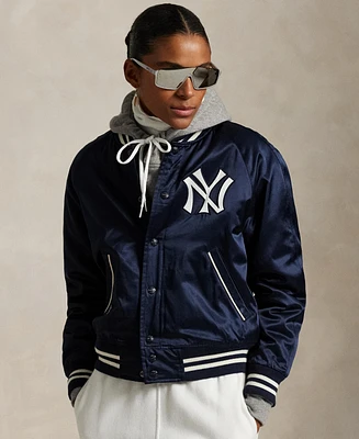 Polo Ralph Lauren Women's Ny Yankees Bomber Jacket