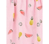 Carter's Toddler Girls Watermelon-Print Tank Top & Shorts, 2 Piece Set
