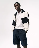 Tommy Hilfiger Men's Relaxed-Fit Block Stripe Logo Sweatshirt