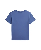 Polo Ralph Lauren Toddler and Little Boys Madras-Logo Jersey T-Shirt