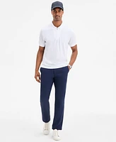Alfani Men's Ottoman Short Sleeve Textured Quarter-Zip Polo Shirt, Exclusively at Macy's