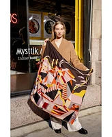 Jessie Zhao New York Double Sided Wool Silk Scarf Of Dreamlike