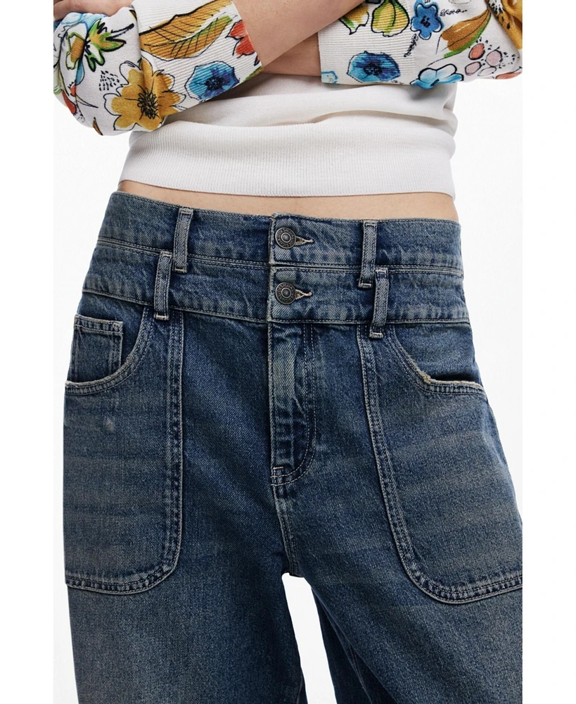 Desigual Women's Boyfriend jeans