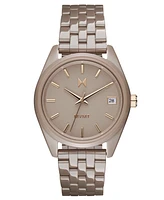 Mvmt Women's Rise Boyfriend Taupe Ceramic Bracelet Watch, 36mm