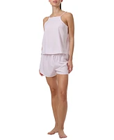 Tommy Hilfiger Women's 2-Pc. Striped Cami & Boxer Pajama Set