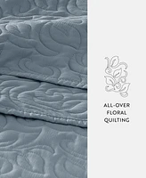 ienjoy Home Floral Stitch -Pc. Quilt Set
