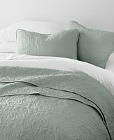 ienjoy Home Floral Stitch 2-Pc. Lightweight Quilt Set, Twin/Twin Xl