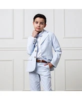 Hope & Henry Little Boys Organic Classic Seersucker Suit Jacket