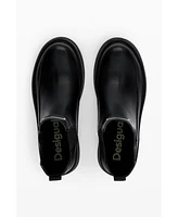 Desigual Women's Faux leather ankle boot