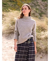 Celtic & Co. Women's Supersoft Funnel Neck Sweater