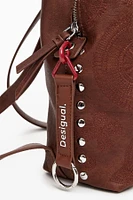 Desigual Women's Embroidered flower backpack
