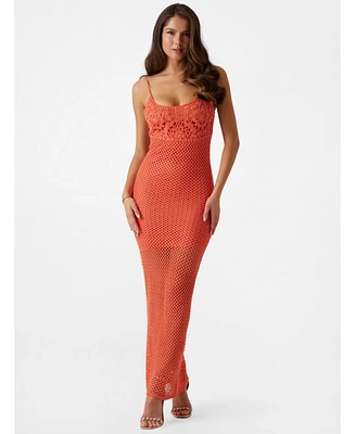Guess Women's Crochet Dress