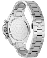 Philipp Plein Men's Chronograph Royal Stainless Steel Bracelet Watch 46mm