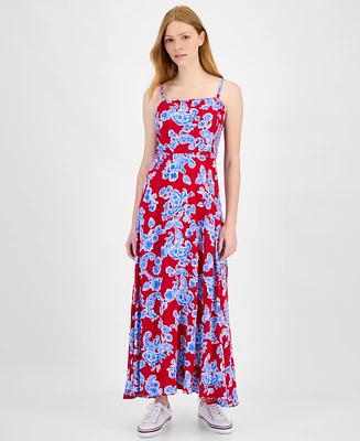 Tommy Hilfiger Women's Athena Paisley-Print Tank Dress