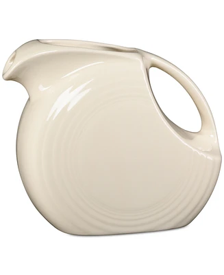 Fiesta Linen Large Disk Pitcher, 67 oz.