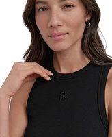 Dkny Jeans Women's Crewneck Tank - Blk