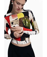 Desigual Women's Sweater designed by Mr. Christian Lacroix