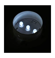 Outdoor Solar Lamp Set 6 pcs Fence Light Gutter Light White