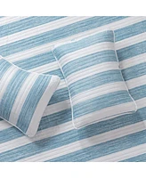 Linery & Co. Stripes & Anchors Microfiber Quilt Set With Shams