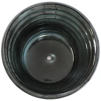 Molly 12.5" Metal Outdoor Plant Pot Set with Drainage Holes and Rubber Plugs- Juniper Glaze - of 2