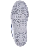 Nike Little Kids Court Borough Low Recraft Fastening Strap Casual Sneakers from Finish Line
