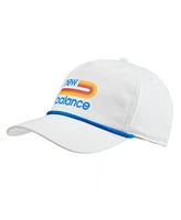 New Balance Men's Dna Logo Grandpa Graphic Hat-White