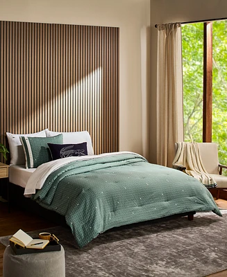 Lacoste Home Heritage Geo Cotton 2-Pc. Comforter Set, Twin