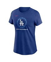 Fanatics Women's Royal Los Angeles Dodgers 2025 Mlb World Tour: Tokyo Series Local Logo T-Shirt