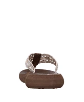 Skechers Women's Relaxed Fit: Asana - Ocean Breezier Flip-Flop Sandals from Finish Line
