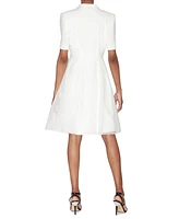 White Tie by Shani Women's Tuxedo Blazer A-Line Dress