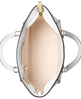 Michael Kors Taryn Small Convertible Top Zip Tote Crossbody