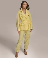 Donna Karan New York Women's Belted Utility Jacket