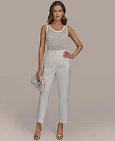 Donna Karan New York Women's Ribbed Sweater Shell