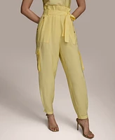 Donna Karan New York Women's Belted Cargo Pants