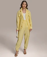 Donna Karan New York Women's Belted Utility Jacket