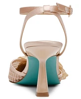 Betsey Johnson Women's Susie Flower Pointed Toe Pumps
