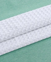 Madison Park Spa Waffle 3M-Scotchgard Shower Curtain, 72" x