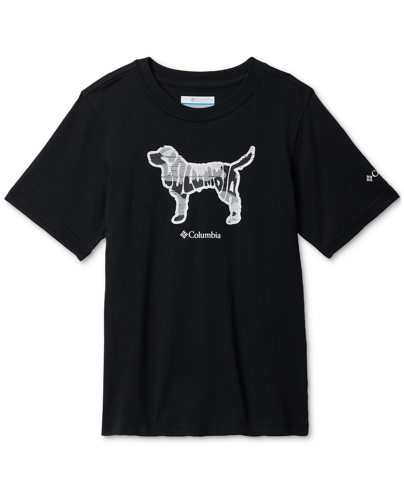 Columbia Big Boys Valley Creek Short Sleeves Graphic T-shirt