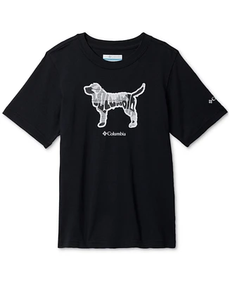 Columbia Big Boys Valley Creek Short Sleeves Graphic T-shirt