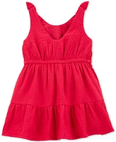 Carter's Toddler Girls Tiered Cotton Dress